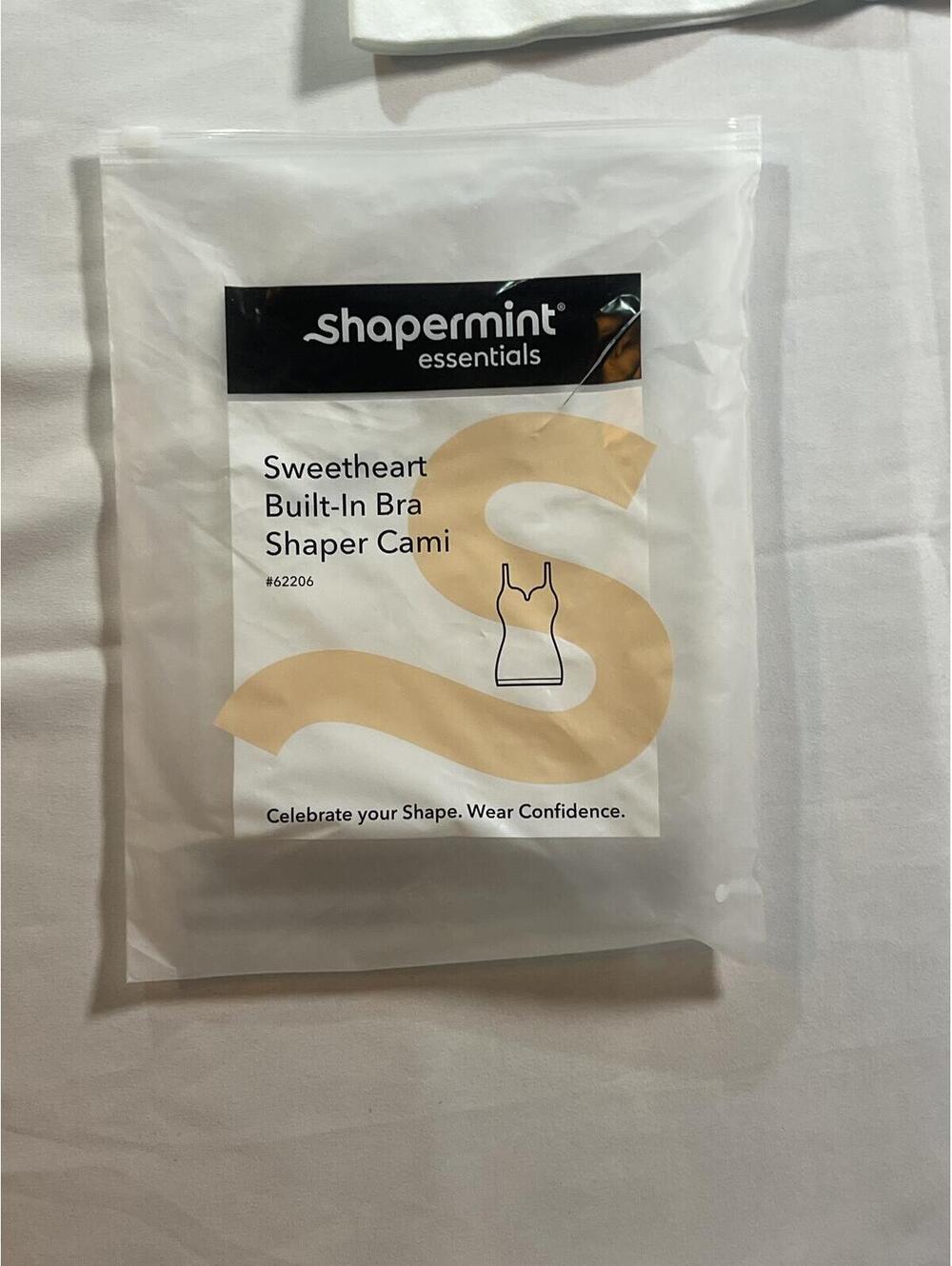 Women’s Size Large Shapermint Sweetheart Built in Bra Shaper Cami - Picture 5 of 5